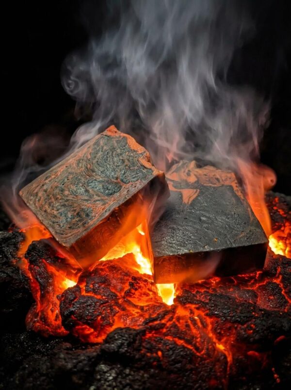 Pine Tar, Activated Charcoal, and Neem Oil Soap