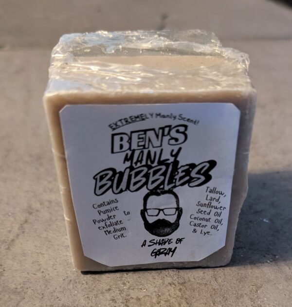 Shade of Gray Soap