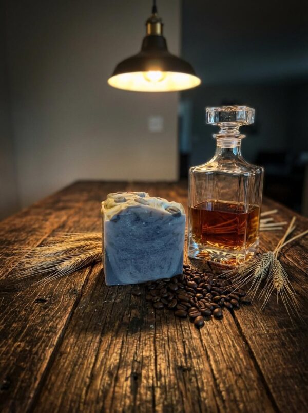 coffee bourbon soap