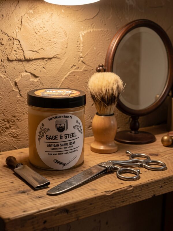 Sage & Steel Shave Soap
